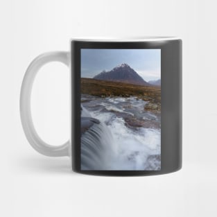 Buachaille Etive Mor and river Etive Mug